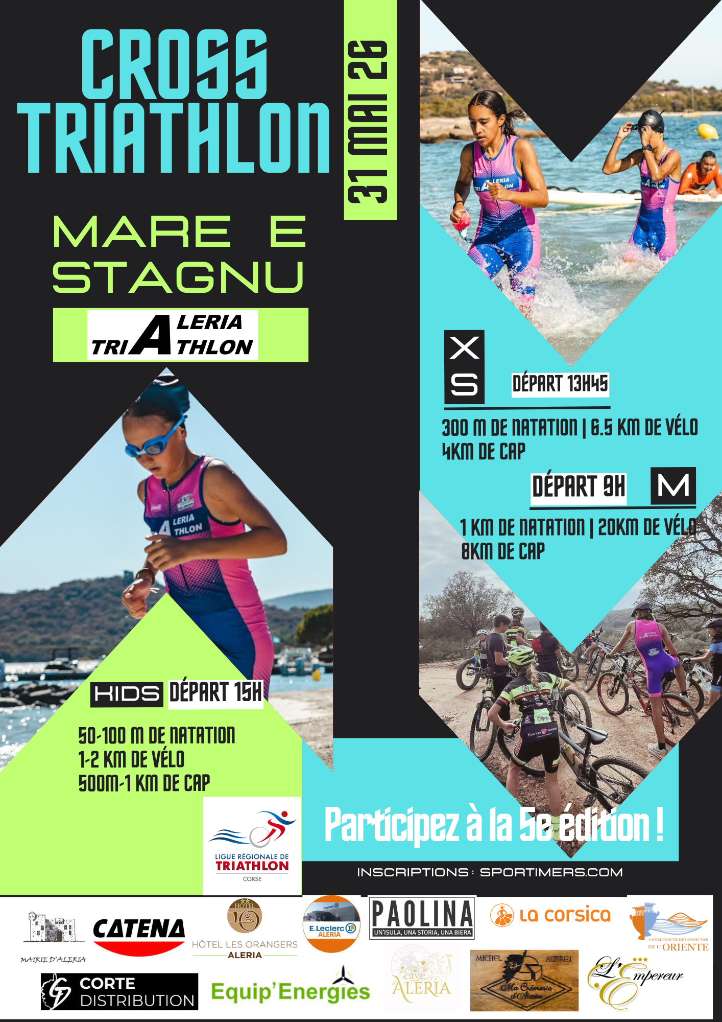 Cross Triathlon de Mare E Stagnu 31 mai 2026